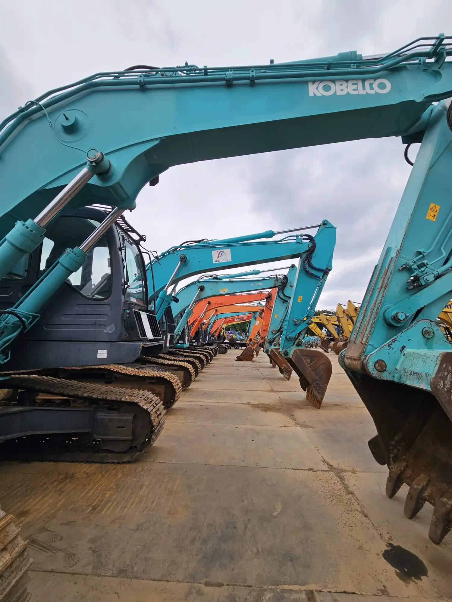 Kobelco Excavator Fleet Stock